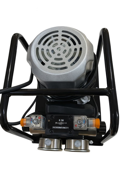 پمپ هیدرولیک برقی دو طرف با شیر برقی 700 بار مدل PEA-8D برند ZUPPER