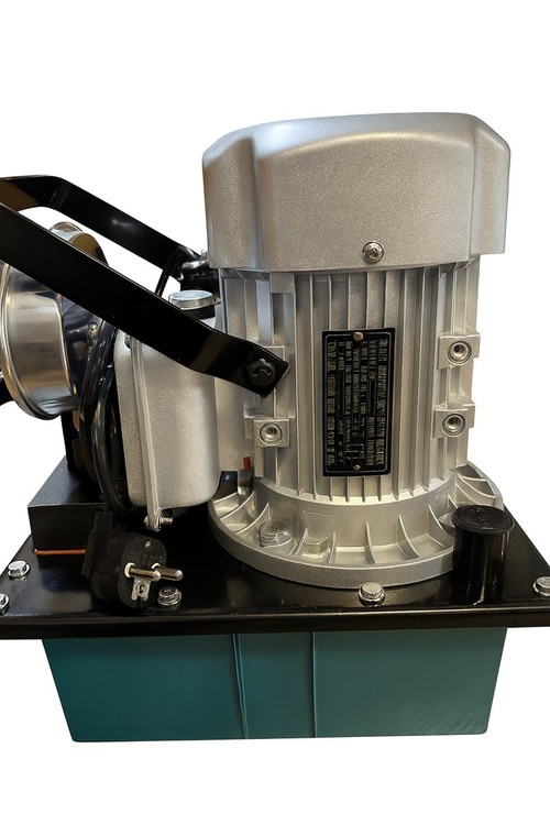 پمپ هیدرولیک برقی دو طرفه با شیر دستی 700 بار مدل PEB-8D برند ZUPPER