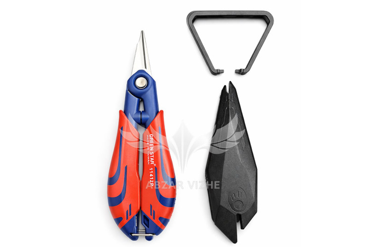 قیچی فیبر نوری گرین استار اینچ مدل 11412P