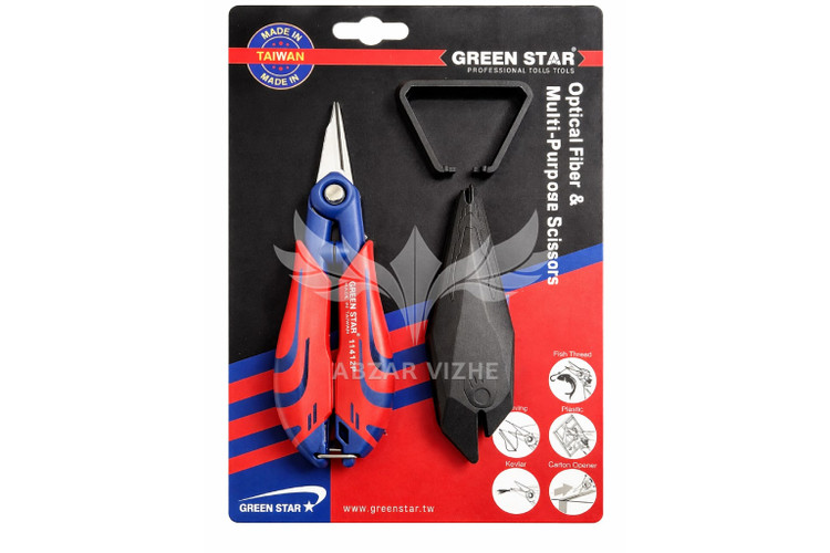 قیچی فیبر نوری گرین استار اینچ