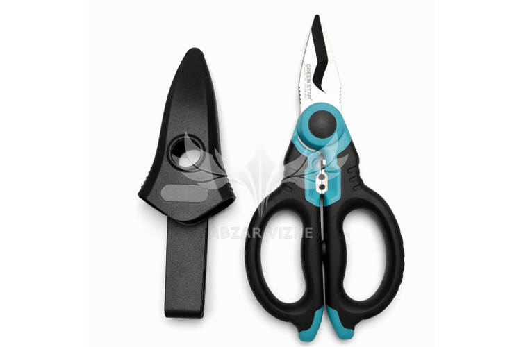 قیچی حرفه ای کار با برق گرین استار 6 اینچ مدل 11409P