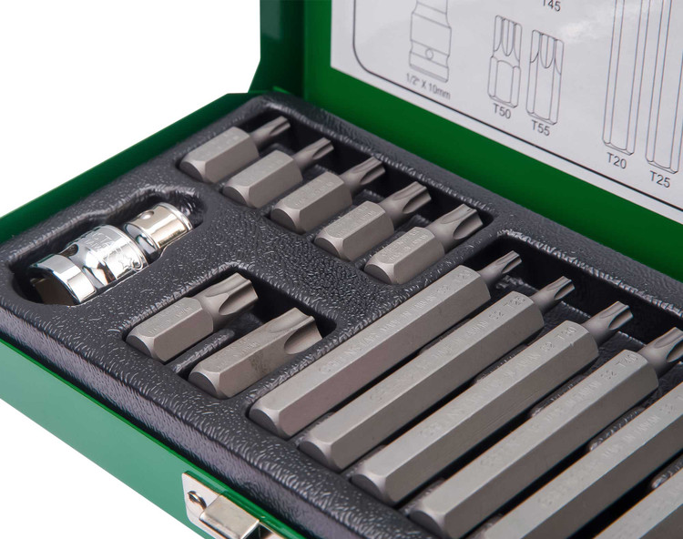 جعبه آلن ستاره ای گرین استار T-20 تا T-55 کوتاه و بلند 15 پارچه مدل 121510