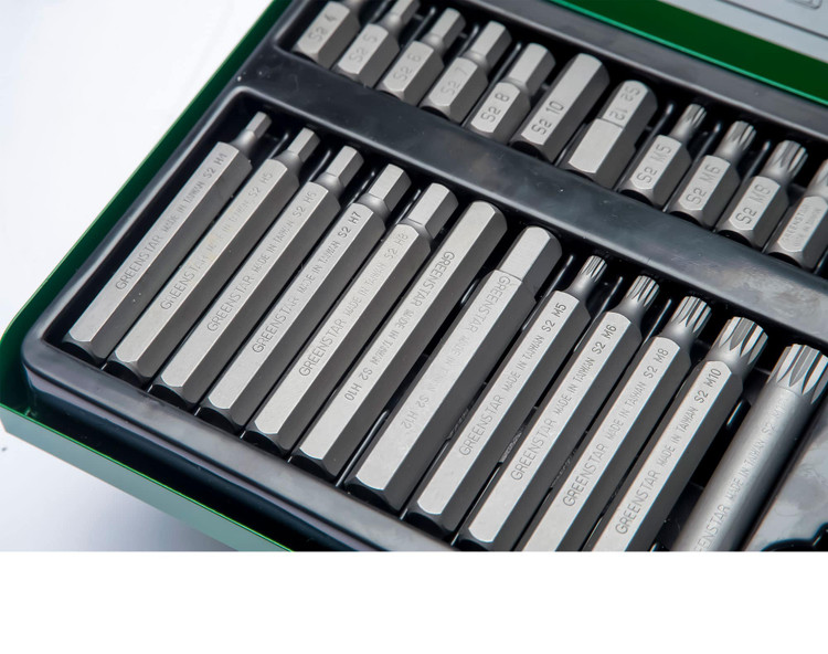 جعبه آلن و ستاره ای کوتاه و بلند 40 پارچه گرین استار مدل 124012