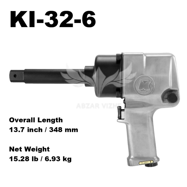 بکس بادی بدنه فلزی توین همر درایو 1 اینچ 1492 نیوتن متر مدل KI-32 برند کوانی KUANI