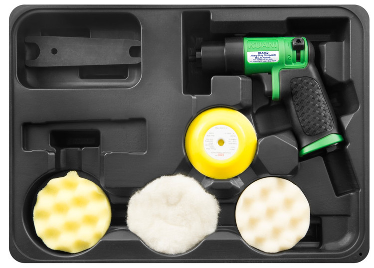 سمباده لرزان گرد 3 اینچ بدنه کامپوزیت هفتیری مدل KI-6552-K برند کوانی