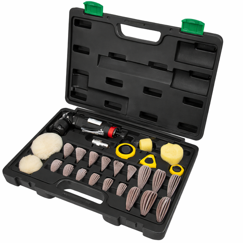 ست سنباده لرزان بادی اوربیتال به همراه سری مدل KI-6511-A-K کوانی