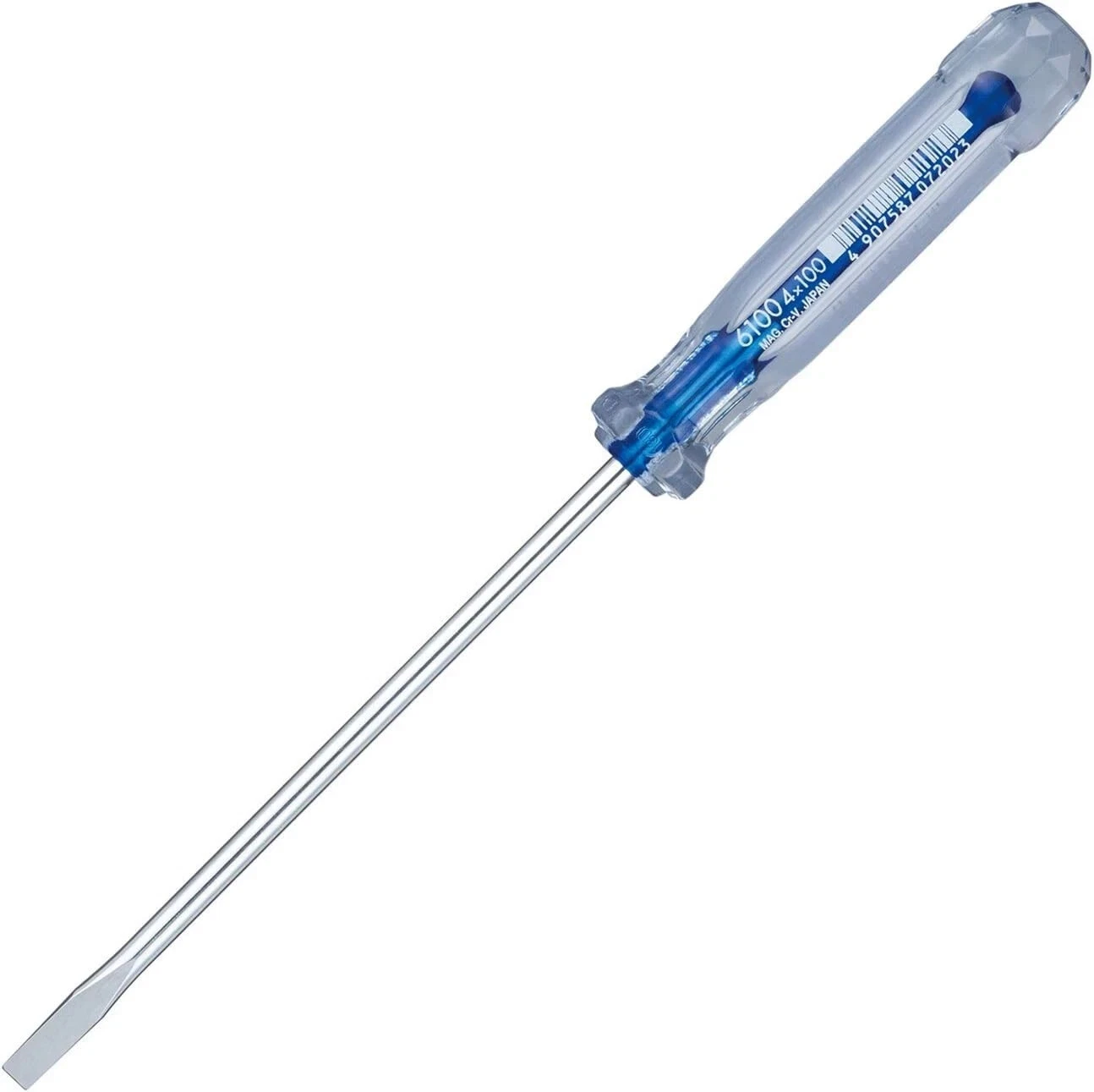 پیچ گوشتی دوسو مدل (SLOTTED 4*100) 6100 برند وسل VESSEL ژاپن
