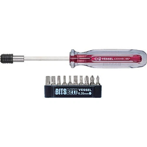 ست پیچ گوشتی بیت خور مدل TD6310HX برند وسل VESSEL ژاپن