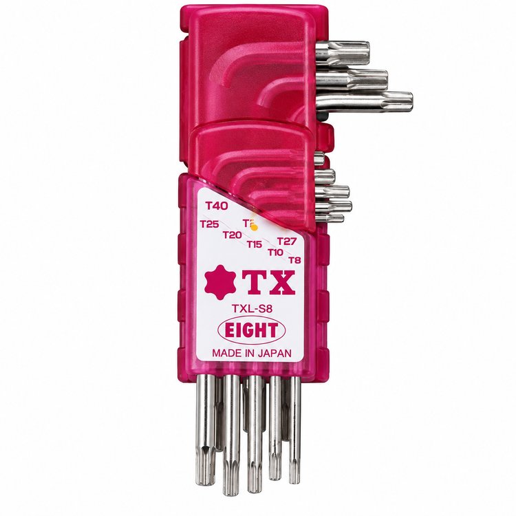 آلن کارتی ستاره ای سایز T8-T40 مدل TXL-S8 برند ایت EIGHT ژاپن