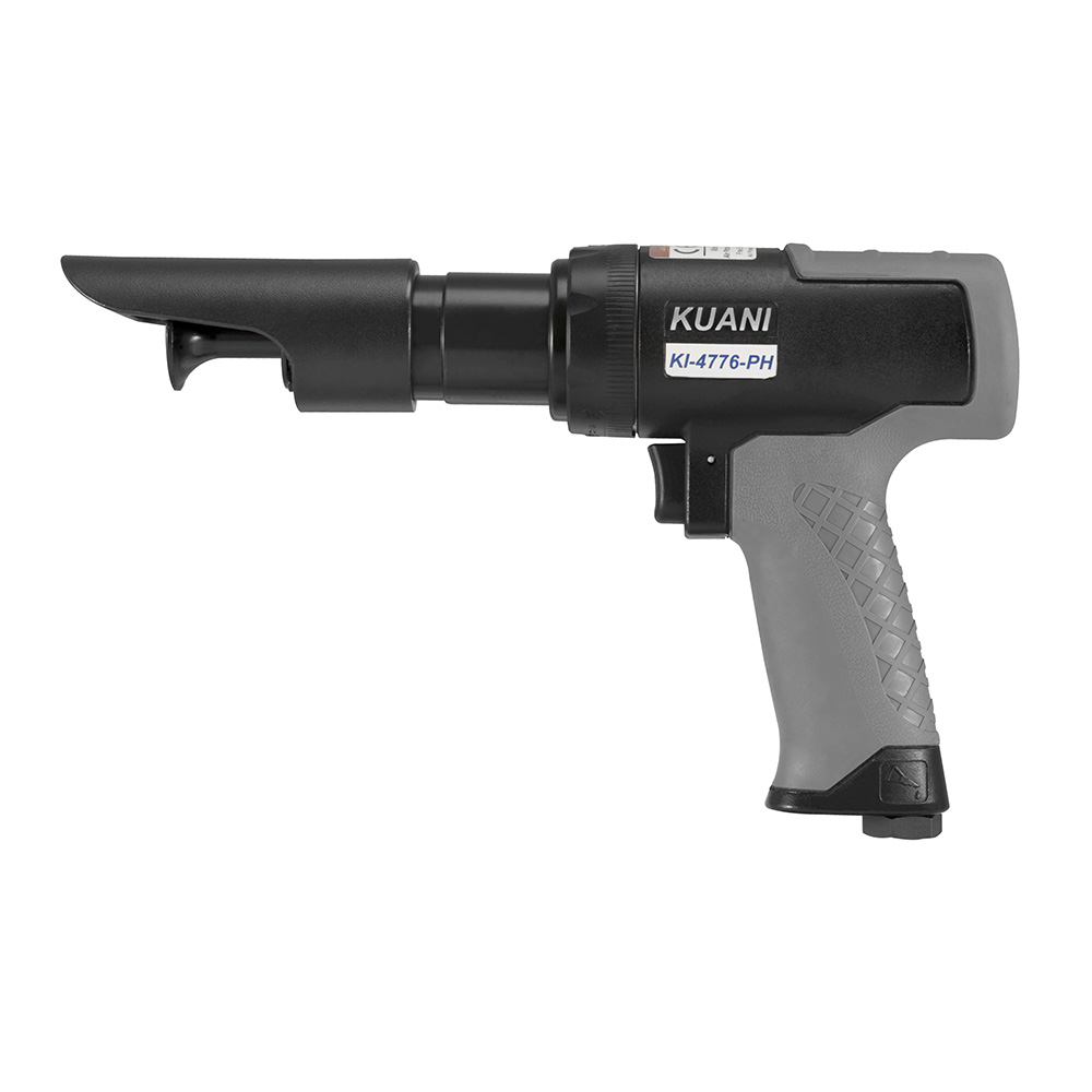 چکش بادی هفتیری بدنه کامپوزیتی 1.7 کیلو گرم 3000 ضربه در دقیقه قلم شیش گوش مدل KI-4776-PH برند کوانی